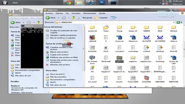 Cambiar el Icono Explorer Windows XP смотреть онлайн