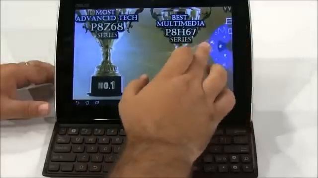ظهور الجهاز اللوحي ASUS Eee Pad Slider في البرتغال مع فيديو смотреть онлайн