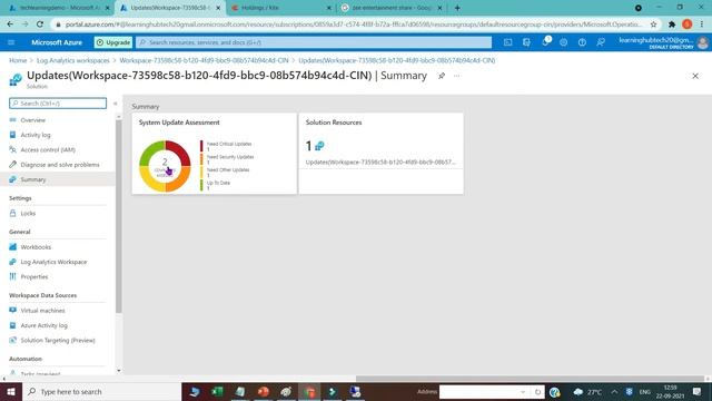 Azure Update Management & Automation Account - Demo in Hindi смотреть онлайн