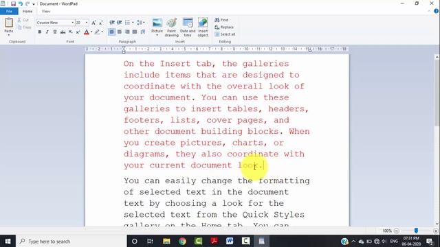 Wordpad || Wordpad in Computer || Wordpad Tutorial || Wordpad in Windows 10 || Computer Basic Part2 смотреть онлайн