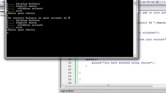 Atm desktop application in C смотреть онлайн