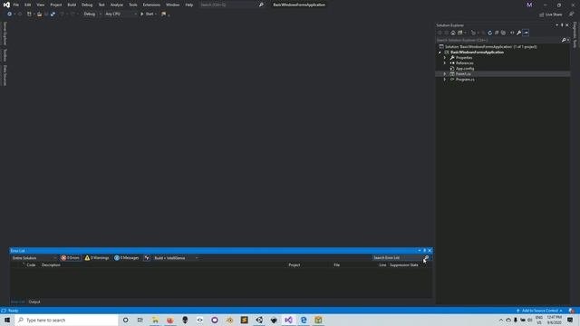 Programming Windows Forms Application part 1 смотреть онлайн