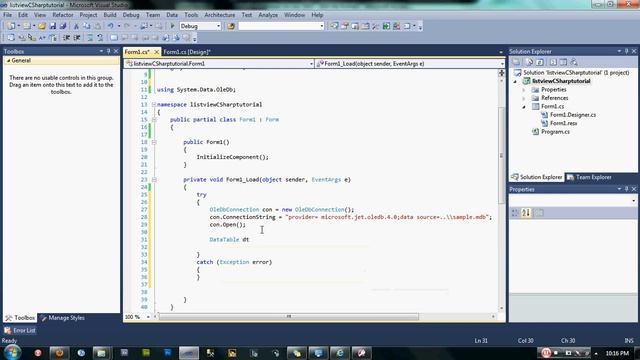 DISPLAY RECORDS TO LISTVIEW USING C#.avi смотреть онлайн