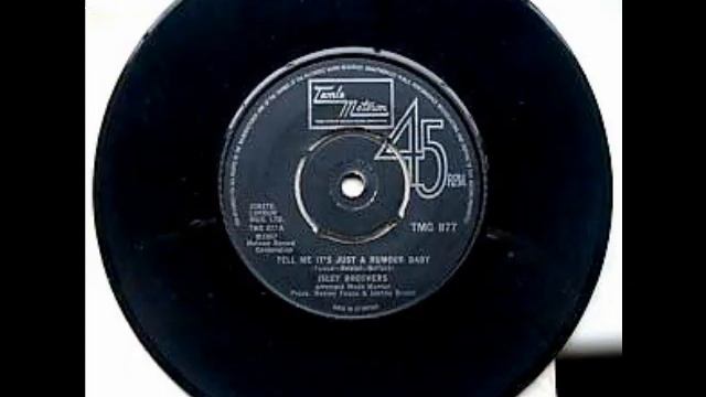 Tell me it's just a rumour baby --The isley brothers-- motown смотреть онлайн