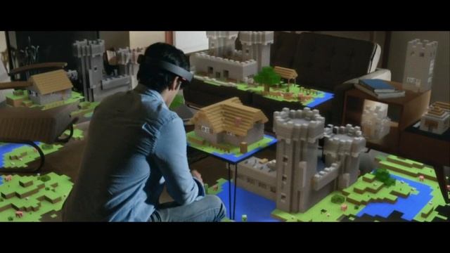 Minecraft News HOLOGRAPHIC MINECRAFT CONFIRMED, Microsoft Announce HoloLens! смотреть онлайн