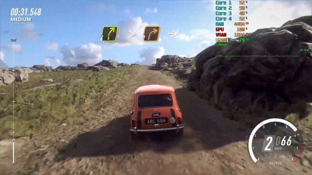 DiRT Rally 2.0 - i5 4670K | RX 560 | 8GB RAM | 1080p смотреть онлайн