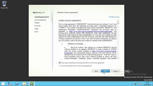 Citrix XenApp/XenDesktop 7.9 License Server Install смотреть онлайн