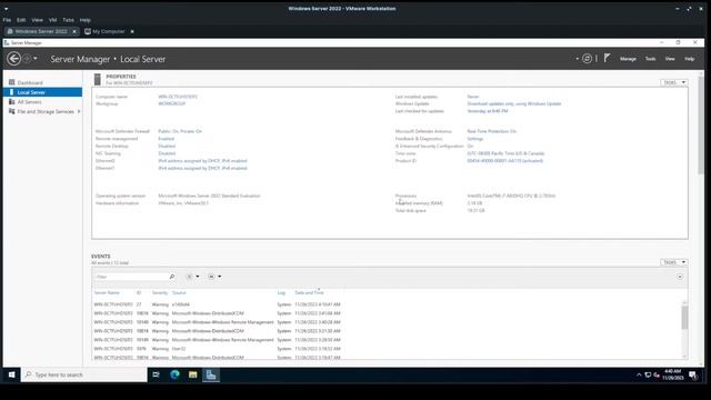 Windows Server Manager смотреть онлайн