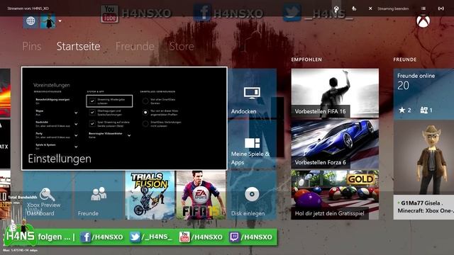 Spiel-Streaming mit Windows 10 XBOX ONE Tutorial смотреть онлайн