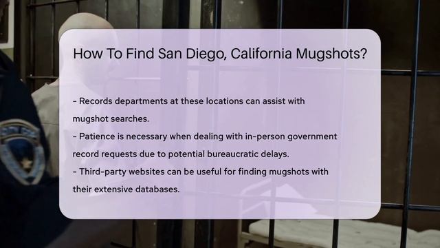 How To Find San Diego, California Mugshots? - CountyOffice.org смотреть онлайн