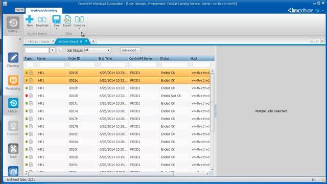 Control-M Workload Archiving Overview смотреть онлайн