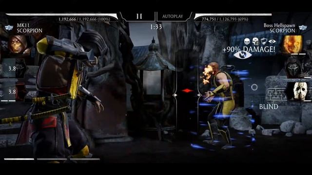 Nightmare Fatal Tower | Boss Battle 100 Round 2 + Rewards | Mortal Kombat Mobile 4.0.1 смотреть онлайн