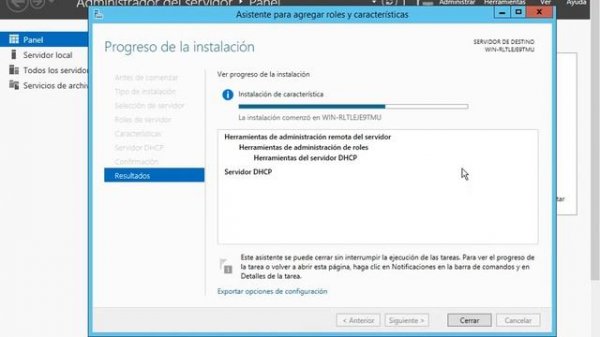 Cómo Implementar Servidor DHCP Windows Server 2012 R2