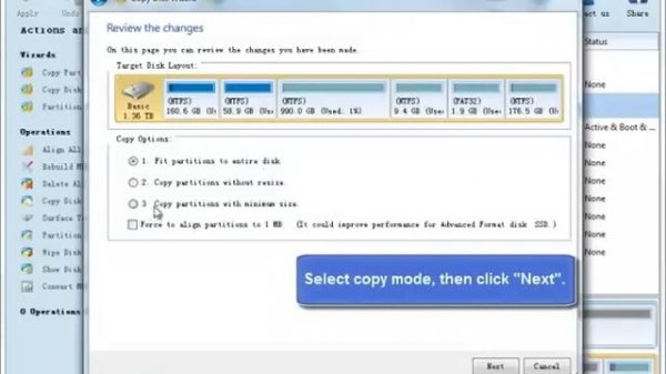 Copy Disk | MiniTool Partition Wizard Official Video Guide