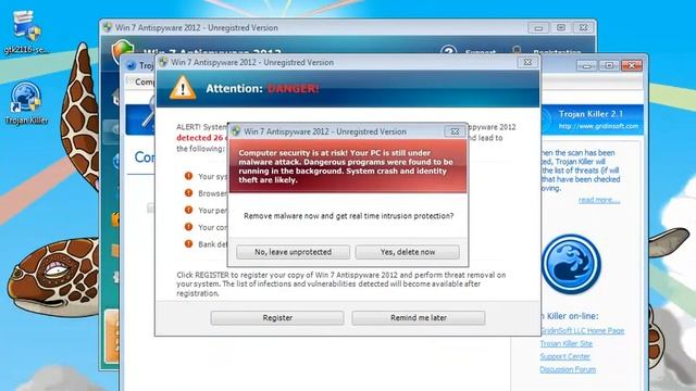 Win 7 Antispyware 2012 removal video guide смотреть онлайн