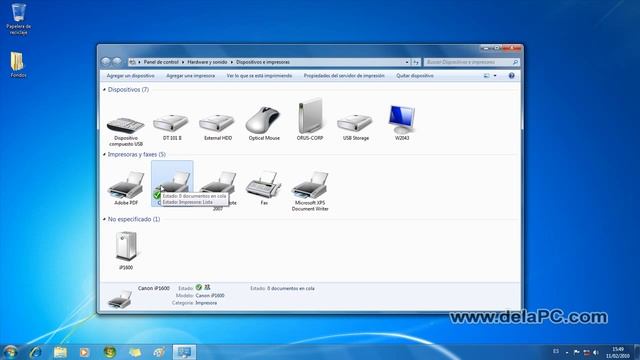 01 Conectando dispositivos e impresoras смотреть онлайн