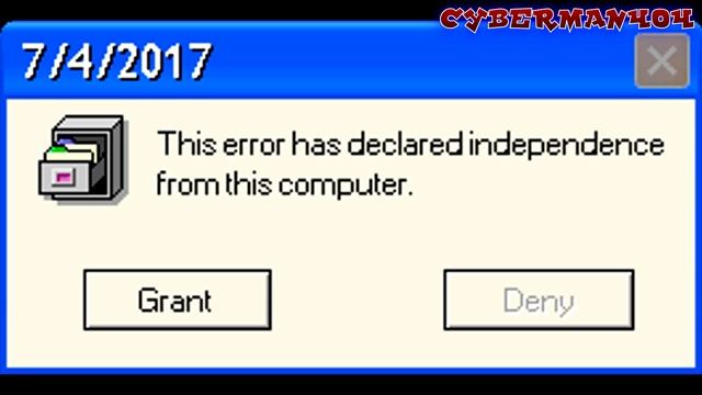 Microsoft Sam's Classic Windows Errors (Ep. 6): Independence Errors смотреть онлайн