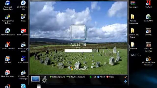 TROCAR IMAGEM DE BOAS VINDAS DO WINDOWS 7.mp4 смотреть онлайн