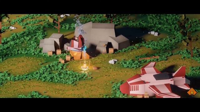 Low Poly Animation in Blender | Radiant Station смотреть онлайн