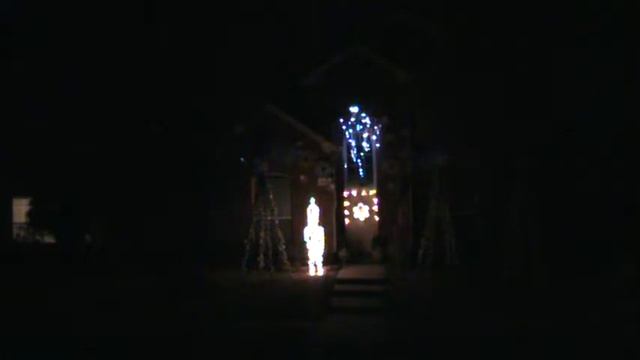 Christmas Light Show 2014, Crazy Frog Jingle Bells, Hunt Family, McKinney, Tx смотреть онлайн