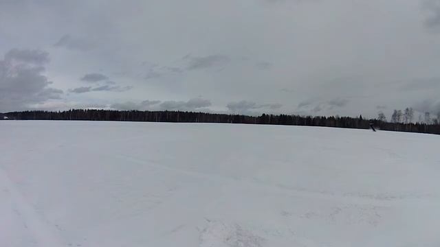 Сноукайтинг в подмосковье