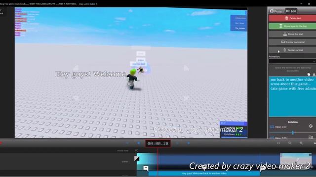 How to PROPERLY Edit A video with Crazy Video Maker 2 смотреть онлайн