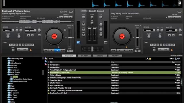 Virtual Dj Mixing, Beat Matching and Basic Introduction смотреть онлайн