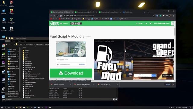تركيب مود الحياة الواقعية GTA V смотреть онлайн