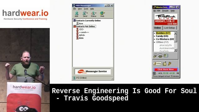 Keynote | Reverse Engineering Is Good For Soul by Travis Goodspeed | hardwear.io NL 2022 смотреть онлайн