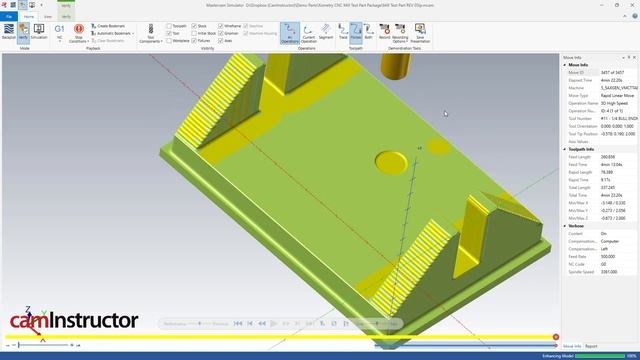 Controlling Where OptiRough Cuts | Xometry Mill Test Part - Video 5 смотреть онлайн
