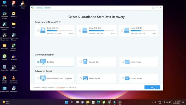 (2022) The Best Data Recovery Software Tenorshare 4DDiG | How To Recover Data？