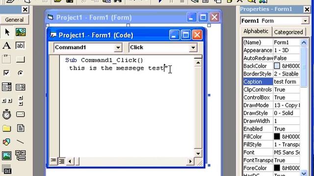 Visual Basic 6 tutorials "working with msgbox" смотреть онлайн