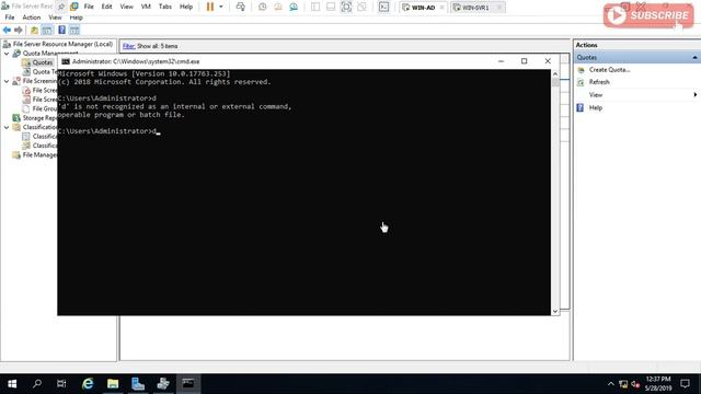 Windows Server 2019 Training 33 - Configure and Manage Storage Technologies -Storage Quotas смотреть онлайн