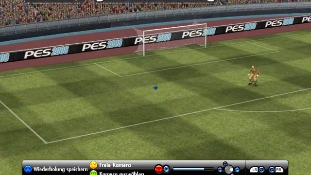 Traumtor PES 2008 Tschechien Distanzschuss Bogenlampe смотреть онлайн