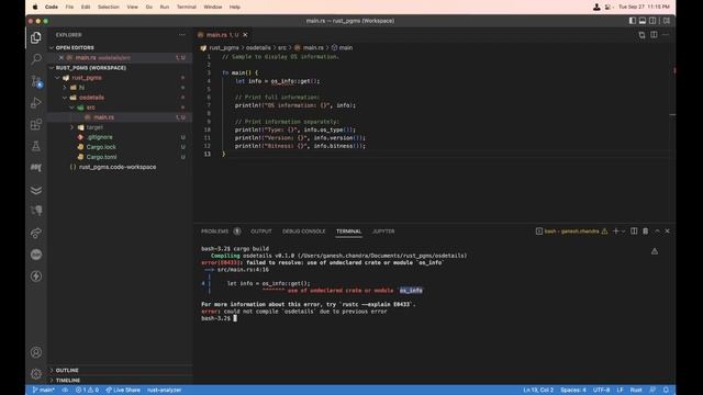 003 Adding dependencies to cargo.toml from crates.io смотреть онлайн
