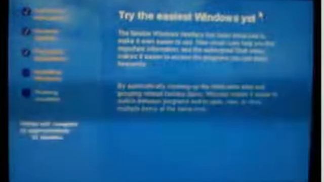 Upgrading to Windows Whistler Build 2465 смотреть онлайн