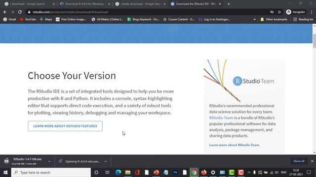 How to download and install R studio in Windows смотреть онлайн