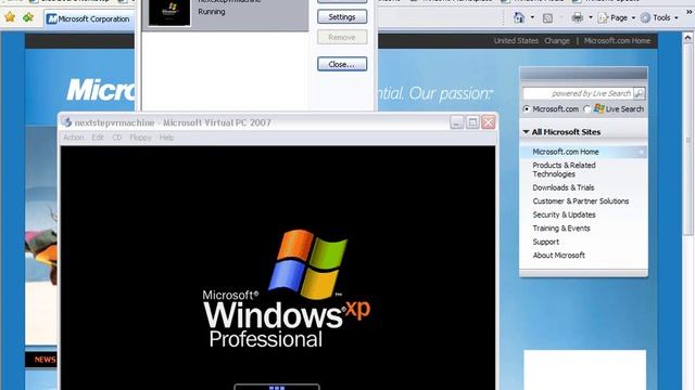 virtual pc xp demos смотреть онлайн