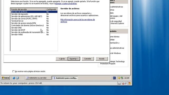 Instalación de Windows 2003 Enterprise Edition IV/IV (www.sudano.net) смотреть онлайн