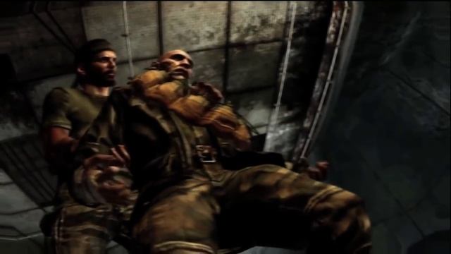 Black Ops - Sergeant Frank Woods survives point-blank blast of FIVE grenades смотреть онлайн
