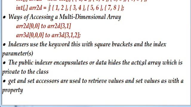 C# Edge 79 - C# Indexers for Multi-Dimensional Arrays смотреть онлайн
