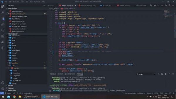 FLTK Rust: multiple windows and embedding windows