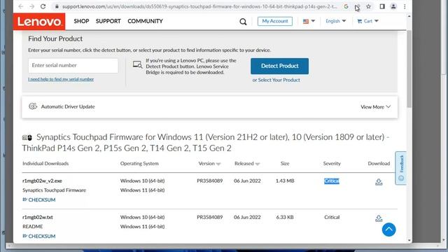 Fix A Synaptics driver is required for reflashing Error on Windows смотреть онлайн