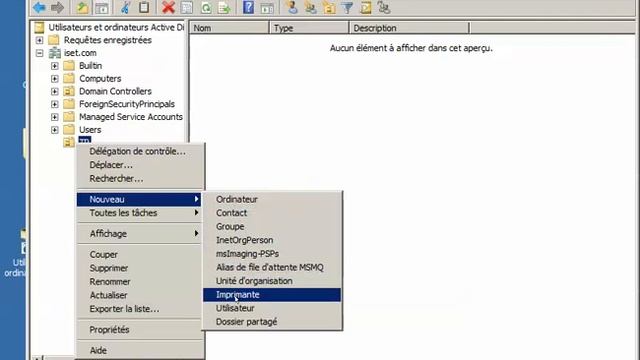 Active Directory - Création AD et GPO смотреть онлайн