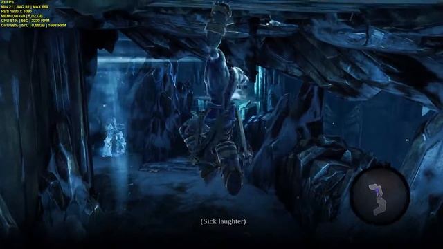 Darksiders 2 - GTX 750 Ti + FX 6300 (1080p 60fps) смотреть онлайн