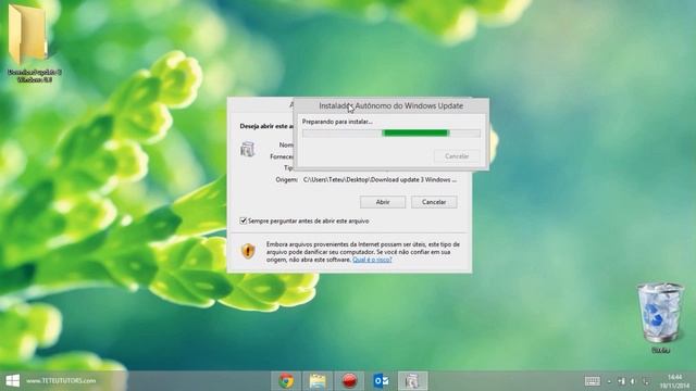 Como baixar e instalar o Update 3 do Windows 8.1 смотреть онлайн