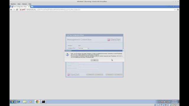 Running Checkpoint Gaia in GNS3 - STEP 02 - First Time Installation Wizard смотреть онлайн
