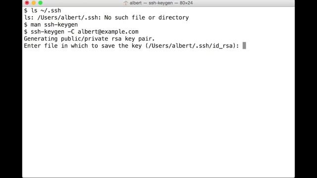 Ssh-keygen