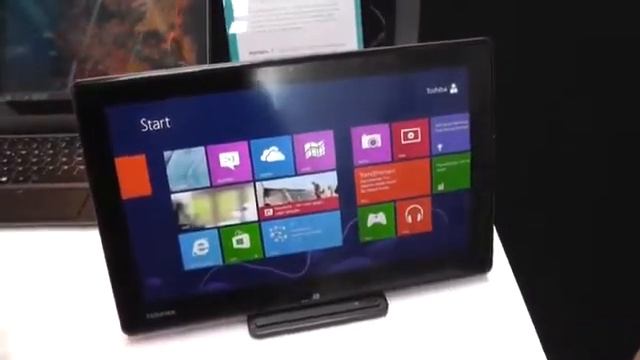 Toshiba WT310 11,6 Zoll Windows 8 Pro Tablet Hands On - Deutsch смотреть онлайн