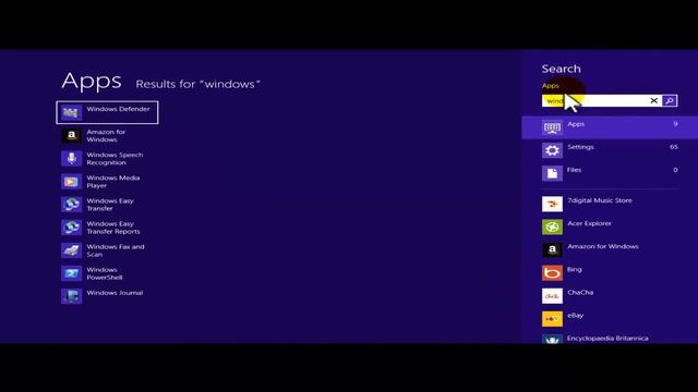 Turning On Windows Defender on Windows 8. смотреть онлайн